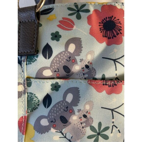 Lily bloom shoulder bag Blue Koala gray green rn#108833 - Picture 6 of 13